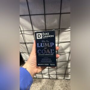 New in Box Duke Cannon Lump of Coal Soap